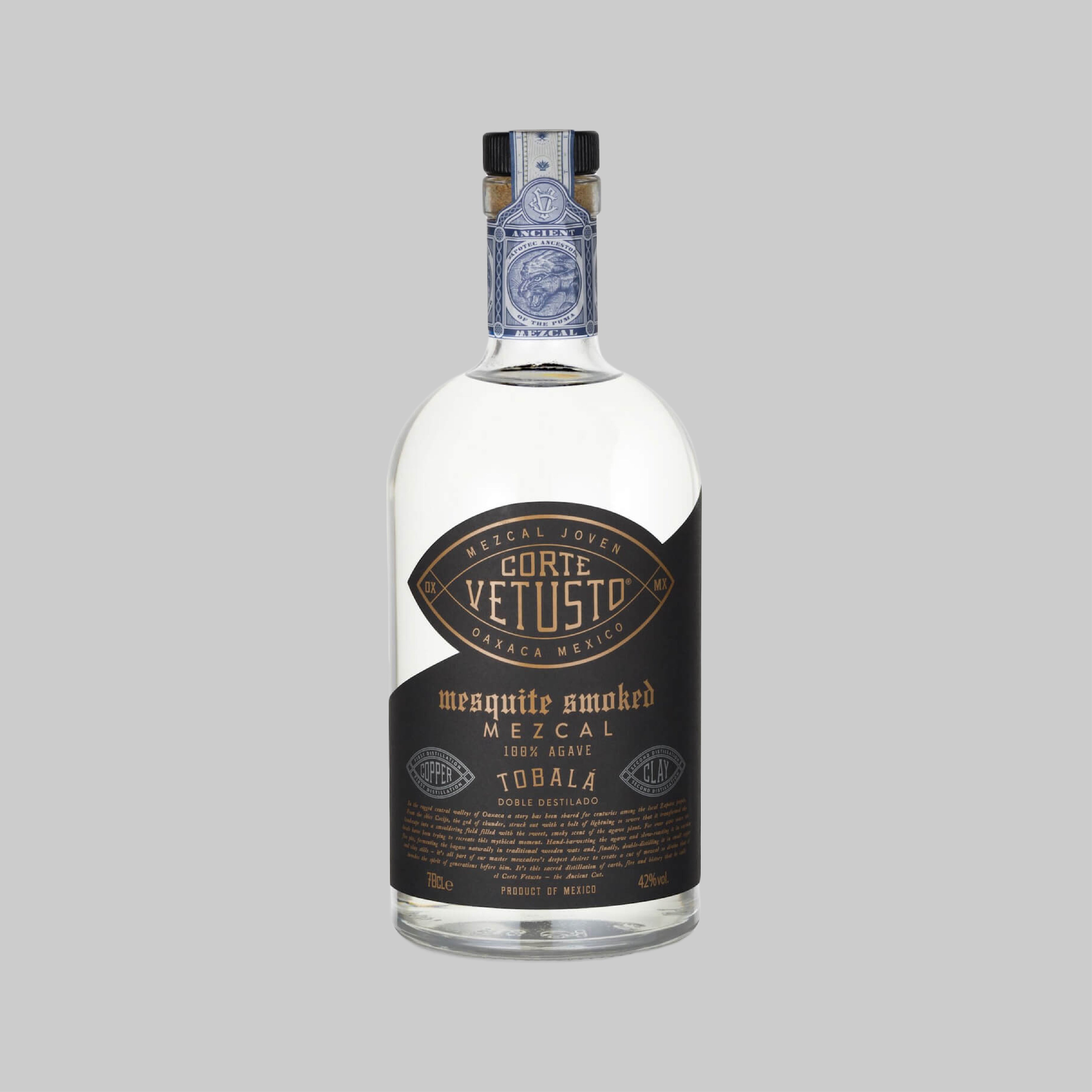 Corte Vetusto Mezcal Tobala Joven 750ml 45.0% | TIME2DRINK